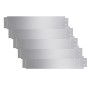 Rasenzäune 5 Stück verzinkter Stahl 100x20 cm von vidaXL, Garteneinfassung und Einfassung - Ref: Foro24-142668, Preis: 32,04 ...