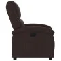 Sillón reclinable de tela marrón oscuro by , Armchairs - Ref: Foro24-371756, Price: 193,94 €, Discount: %