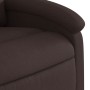 Sillón reclinable de tela marrón oscuro by , Armchairs - Ref: Foro24-371756, Price: 192,16 €, Discount: %