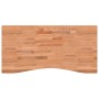 Massives Buchenholz-Schreibtischbrett 100x(45-50)x2,5 cm von , Schreibtischzubehör und Produkte - Ref: Foro24-356054, Preis: ...