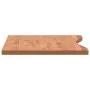 Massives Buchenholz-Schreibtischbrett 100x(45-50)x2,5 cm von , Schreibtischzubehör und Produkte - Ref: Foro24-356054, Preis: ...