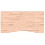 Massives Buchenholz-Schreibtischbrett 110x(50-55)x2,5 cm von , Schreibtischzubehör und Produkte - Ref: Foro24-356040, Preis: ...
