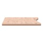 Massives Buchenholz-Schreibtischbrett 110x(50-55)x2,5 cm von , Schreibtischzubehör und Produkte - Ref: Foro24-356040, Preis: ...