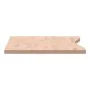 Massives Buchenholz-Schreibtischbrett 110x(50-55)x2,5 cm von , Schreibtischzubehör und Produkte - Ref: Foro24-356040, Preis: ...
