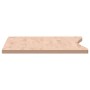 Massives Buchenholz-Schreibtischbrett 110x(55-60)x2,5 cm von , Schreibtischzubehör und Produkte - Ref: Foro24-356042, Preis: ...