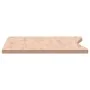Massives Buchenholz-Schreibtischbrett 110x(55-60)x2,5 cm von , Schreibtischzubehör und Produkte - Ref: Foro24-356042, Preis: ...