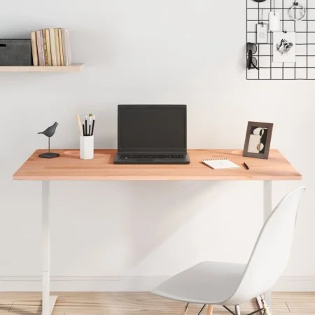 Tablero de escritorio madera maciza de haya 110x60x1,5 cm by , Desk accessories and products - Ref: Foro24-356082, Price: 58,...