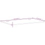 Massives Buchenholz-Schreibtischbrett 110x55x1,5 cm von , Schreibtischzubehör und Produkte - Ref: Foro24-356080, Preis: 44,89...