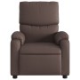 Sillón de masaje reclinable cuero sintético marrón by , Armchairs - Ref: Foro24-373443, Price: 274,42 €, Discount: %