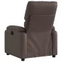 Sillón de masaje reclinable cuero sintético marrón by , Armchairs - Ref: Foro24-373443, Price: 269,29 €, Discount: %