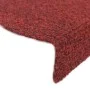 Stair mat 15 pcs red punched fabric 56x17x3 cm by vidaXL, Stair mats - Ref: Foro24-132694, Price: 39,76 €, Discount: %