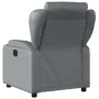 Graues Kunstleder-Sessel mit Liegefunktion von , Sessel - Ref: Foro24-372430, Preis: 201,51 €, Rabatt: %