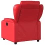 Roter Kunstleder-Fernsehsessel von , Sessel - Ref: Foro24-372432, Preis: 245,76 €, Rabatt: %