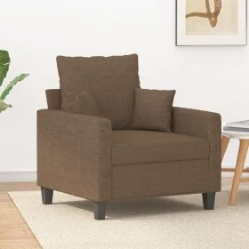 Sillón de tela marrón 60 cm by , Sofas - Ref: Foro24-359254, Price: 138,69 €, Discount: %
