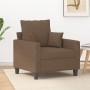 Sillón de tela marrón 60 cm by , Sofas - Ref: Foro24-359254, Price: 140,80 €, Discount: %