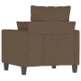 Sillón de tela marrón 60 cm by , Sofas - Ref: Foro24-359254, Price: 138,69 €, Discount: %