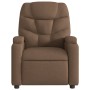 Sillón reclinable de tela marrón by , Armchairs - Ref: Foro24-372445, Price: 217,05 €, Discount: %