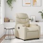 Cremefarbener Kunstleder-Fernsehsessel von , Sessel - Ref: Foro24-372466, Preis: 226,38 €, Rabatt: %