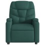Sillón reclinable de tela verde oscuro by , Armchairs - Ref: Foro24-372447, Price: 202,78 €, Discount: %