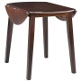 Brown MDF Round Drop Wing Table by vidaXL, Kitchen and dining tables - Ref: Foro24-245367, Price: 160,17 €, Discount: %