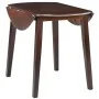 Brown MDF Round Drop Wing Table by vidaXL, Kitchen and dining tables - Ref: Foro24-245367, Price: 158,36 €, Discount: %