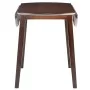 Brown MDF Round Drop Wing Table by vidaXL, Kitchen and dining tables - Ref: Foro24-245367, Price: 158,36 €, Discount: %