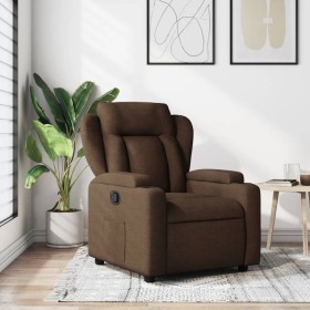 Brauner Stoff-Liegesessel von , Sessel - Ref: Foro24-372407, Preis: 214,33 €, Rabatt: %