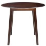 Brown MDF Round Drop Wing Table by vidaXL, Kitchen and dining tables - Ref: Foro24-245367, Price: 160,17 €, Discount: %