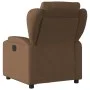 Sillón reclinable de tela marrón by , Armchairs - Ref: Foro24-372407, Price: 198,04 €, Discount: %