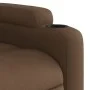 Sillón reclinable de tela marrón by , Armchairs - Ref: Foro24-372407, Price: 198,04 €, Discount: %