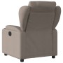 Sillón reclinable de tela gris taupe by , Armchairs - Ref: Foro24-372411, Price: 256,71 €, Discount: %