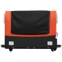 Remolque para bicicleta hierro negro y naranja 45 kg by , Bicycle trailers - Ref: Foro24-94047, Price: 95,93 €, Discount: %