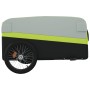 Remolque para bicicleta hierro negro y verde 45 kg by , Bicycle trailers - Ref: Foro24-94053, Price: 98,52 €, Discount: %