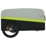 Remolque para bicicleta hierro negro y verde 45 kg by , Bicycle trailers - Ref: Foro24-94053, Price: 96,80 €, Discount: %