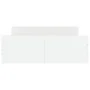 Bed frame with white headboard and footboard 120x200 cm by , Beds and slatted bases - Ref: Foro24-3203740, Price: 132,82 €, D...