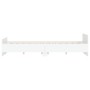 Bed frame with white headboard and footboard 150x200 cm by , Beds and slatted bases - Ref: Foro24-3203754, Price: 126,93 €, D...