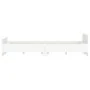 Estructura de cama con cabecero piecero blanco 150x200 cm de , Camas y somieres - Ref: Foro24-3203754, Precio: 125,38 €, Desc...