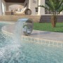Poolbrunnen aus Edelstahl 50x30x53 cm silber von vidaXL, Brunnen und Wasserfälle - Ref: Foro24-43693, Preis: 358,62 €, Rabatt: %