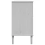 Sideboard SENJA aus Rattanoptik, Kiefernholz weiß 112x40x80 cm von , Sideboards - Ref: Foro24-358026, Preis: 134,12 €, Rabatt: %