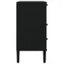 Cómoda SENJA aspecto ratán madera maciza pino negro 80x40x80cm by , Drawers - Ref: Foro24-358024, Price: 146,95 €, Discount: %