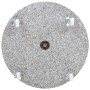 Runder Sonnenschirmständer aus grauem Granit, 30 kg von , Schirmständer - Ref: Foro24-48562, Preis: 78,12 €, Rabatt: %