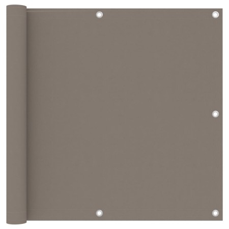 Taupegraue Balkonmarkise aus Oxford-Stoff, 90 x 400 cm von , Sonnenschirme - Ref: Foro24-134989, Preis: 26,17 €, Rabatt: %