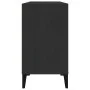 Armario para lavabo madera contrachapada negro 80x33x60 cm de , Tocadores de baño - Ref: Foro24-821293, Precio: 60,33 €, Desc...
