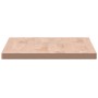 Rechteckiges Brett aus massivem Buchenholz 80x40x2,5 cm von , Tischplatten - Ref: Foro24-3188882, Preis: 58,23 €, Rabatt: %