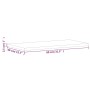 Rechteckiges Brett aus massivem Buchenholz 80x40x2,5 cm von , Tischplatten - Ref: Foro24-3188882, Preis: 58,23 €, Rabatt: %
