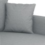 Sofa set with cushions 2 pieces light gray fabric by , Sofas - Ref: Foro24-3201664, Price: 504,45 €, Discount: %