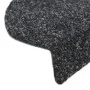 Stair tread mat 15 units punched fabric 65x21x4cm black by vidaXL, Stair mats - Ref: Foro24-132698, Price: 50,67 €, Discount: %