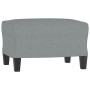 Sofa set with cushions 3 pieces light gray fabric by , Sofas - Ref: Foro24-3201672, Price: 546,67 €, Discount: %