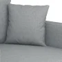 Sofa set with cushions 3 pieces light gray fabric by , Sofas - Ref: Foro24-3201672, Price: 515,96 €, Discount: %