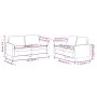 Cappuccino synthetic leather 2-piece sofa set with cushions by , Sofas - Ref: Foro24-3201754, Price: 382,53 €, Discount: %